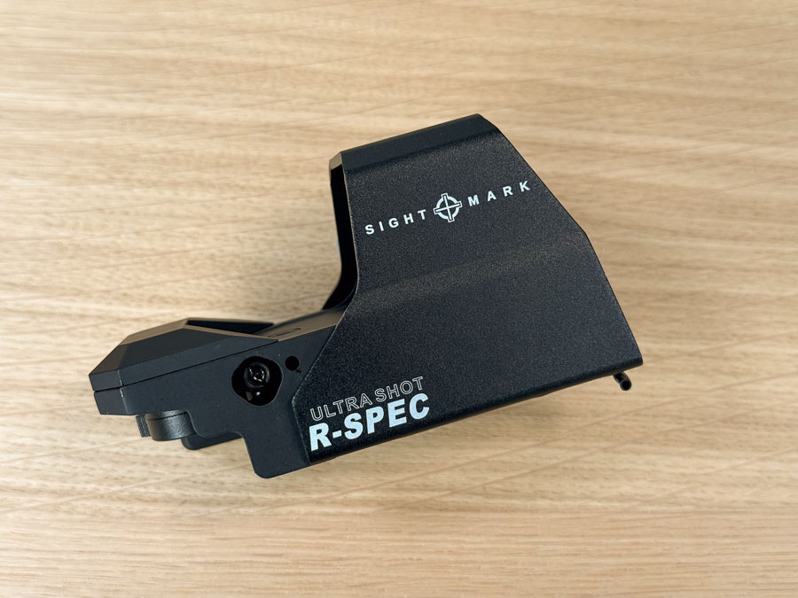 Test Sightmark Ultrashot R : vue du côté droit