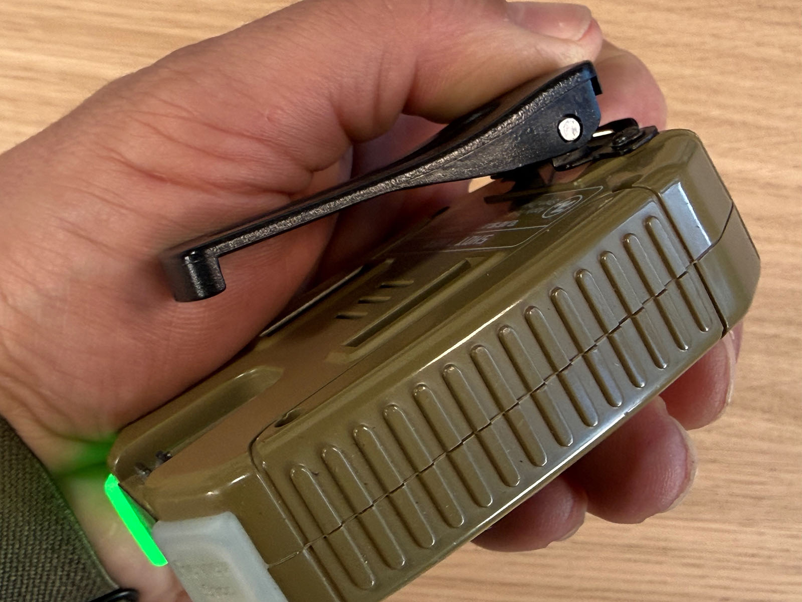 Test Timer Specialpie M1A2 : pince optionnelle (sur la v1)