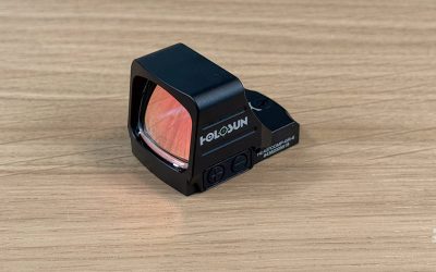 Test du point rouge Holosun 407 COMP